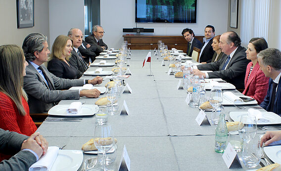 Fotonoticia: trobada empresarial amb l’ambaixadora de Polònia a Espanya, Anna Sroka