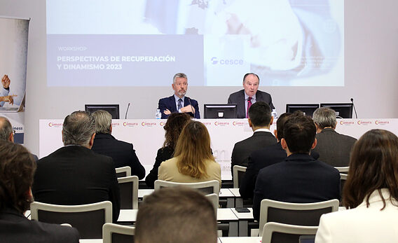 Cesce analitza els principals riscos de l’economia internacional en la Cambra de Comerç de València