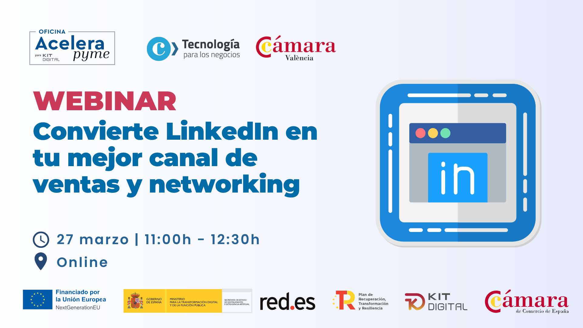 Convierte LinkedIn en tu mejor canal de ventas y networking